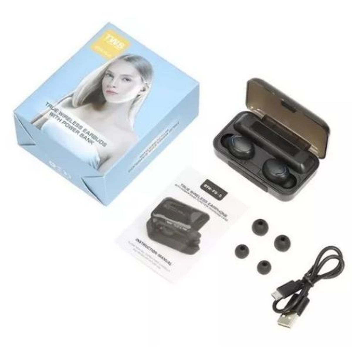 GENERICO - Audífonos Inalámbricos TWS F9.