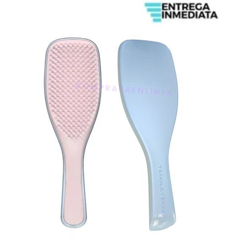 GENERICO - Tangle Teezer Cepillo Desenredante Con Mango Original azul cielo