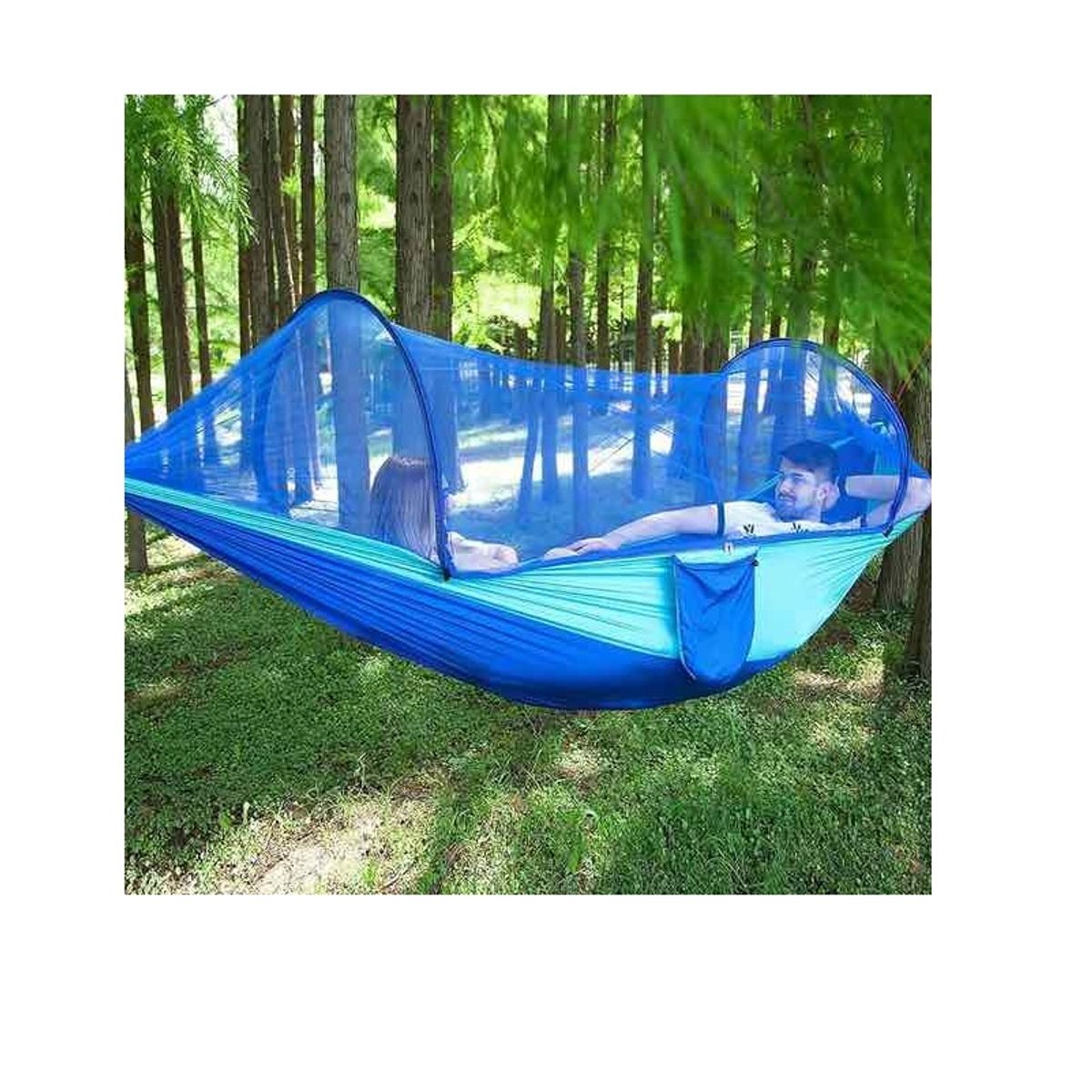 GENERICO - Hamaca Con Toldillo Mosquitera Portatil