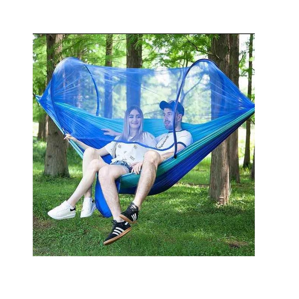 GENERICO - Hamaca Con Toldillo Mosquitera Portatil