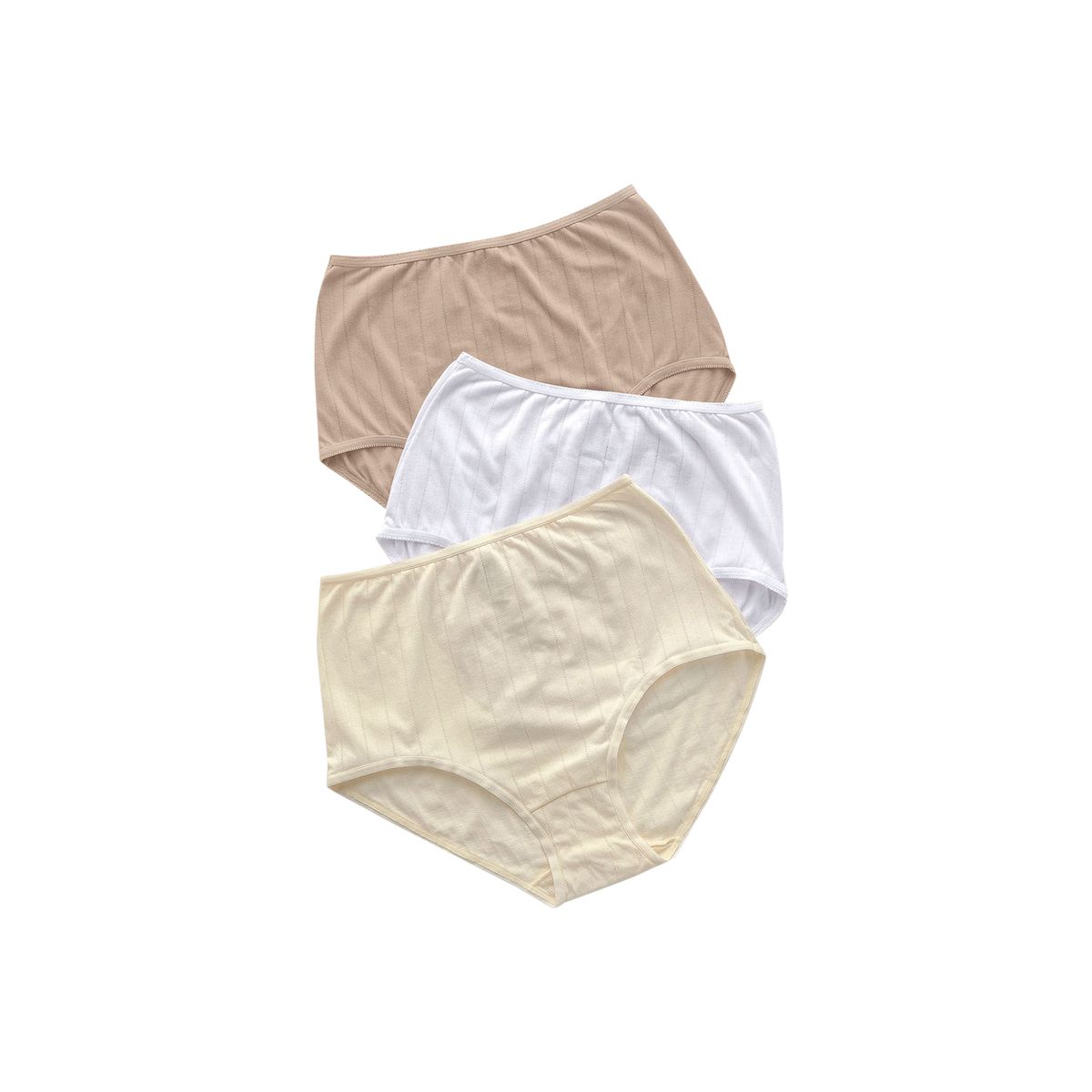 LEONISA - Leonisa Paquete x 3 panties clásicos con cubrimiento 1238X3