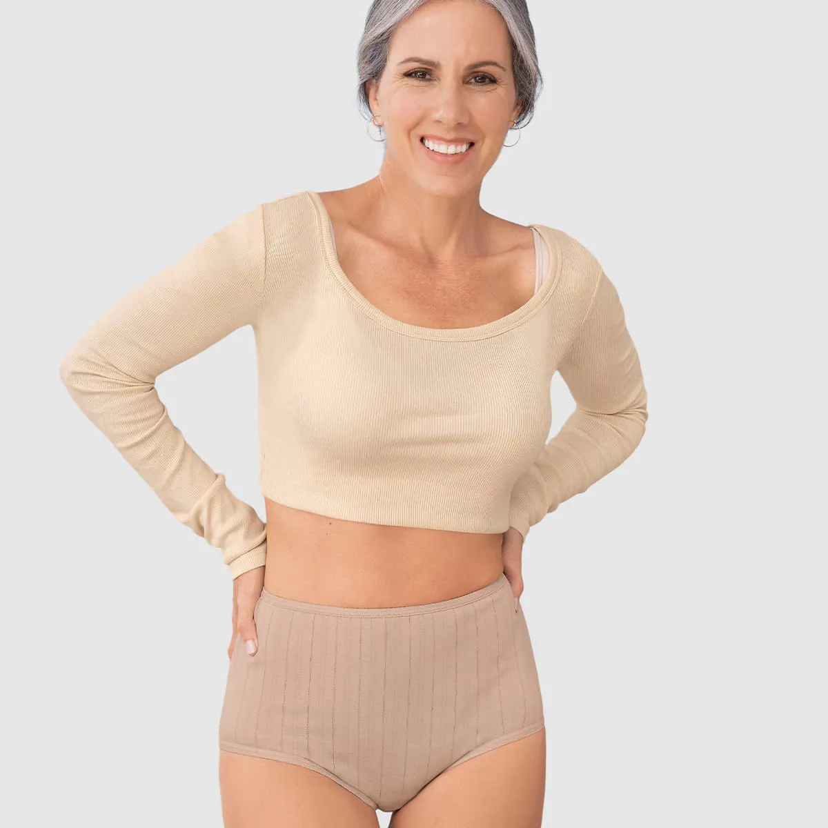 LEONISA - Leonisa Paquete x 3 panties clásicos con cubrimiento 1238X3