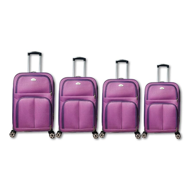 LLG LIULANGGOU - Set x4 Maletas De Viaje en Lona LLG 003