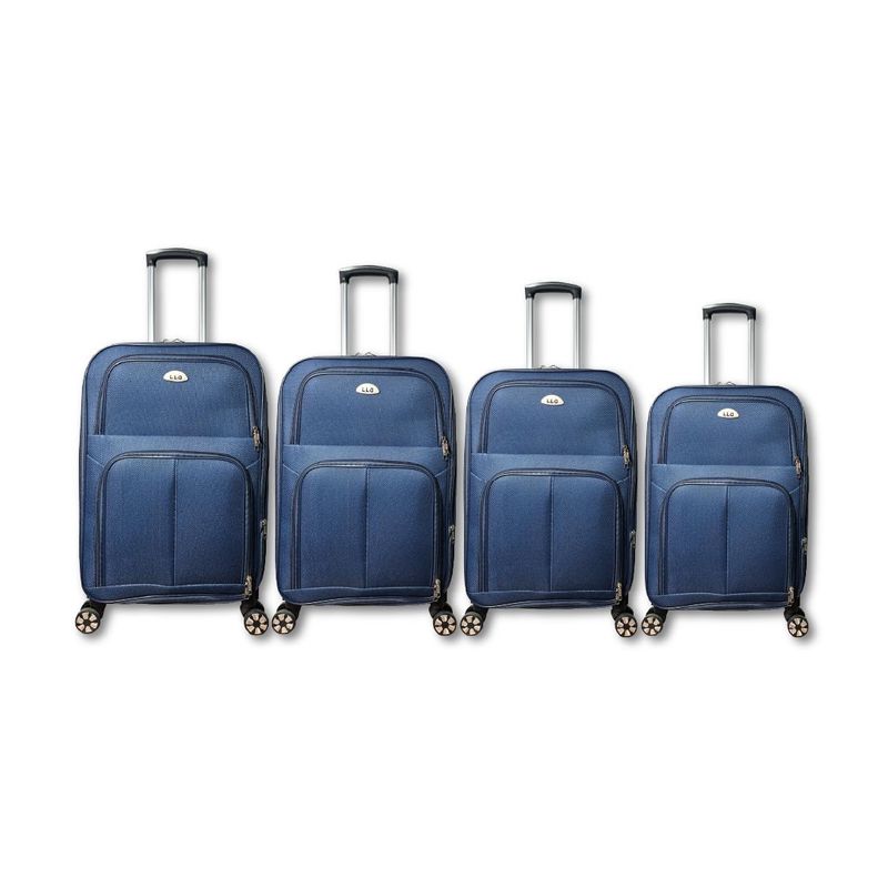 LLG LIULANGGOU - Set x4 Maletas De Viaje en Lona LLG 003