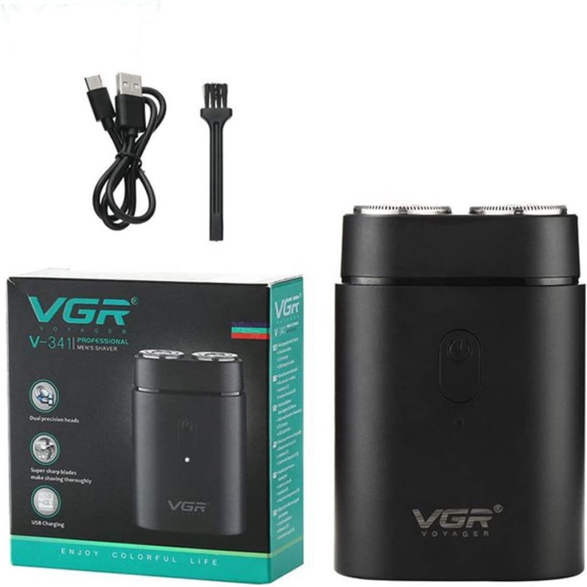 VGR - Maquina Afeitadora Electrica Inalambrica VGR V341