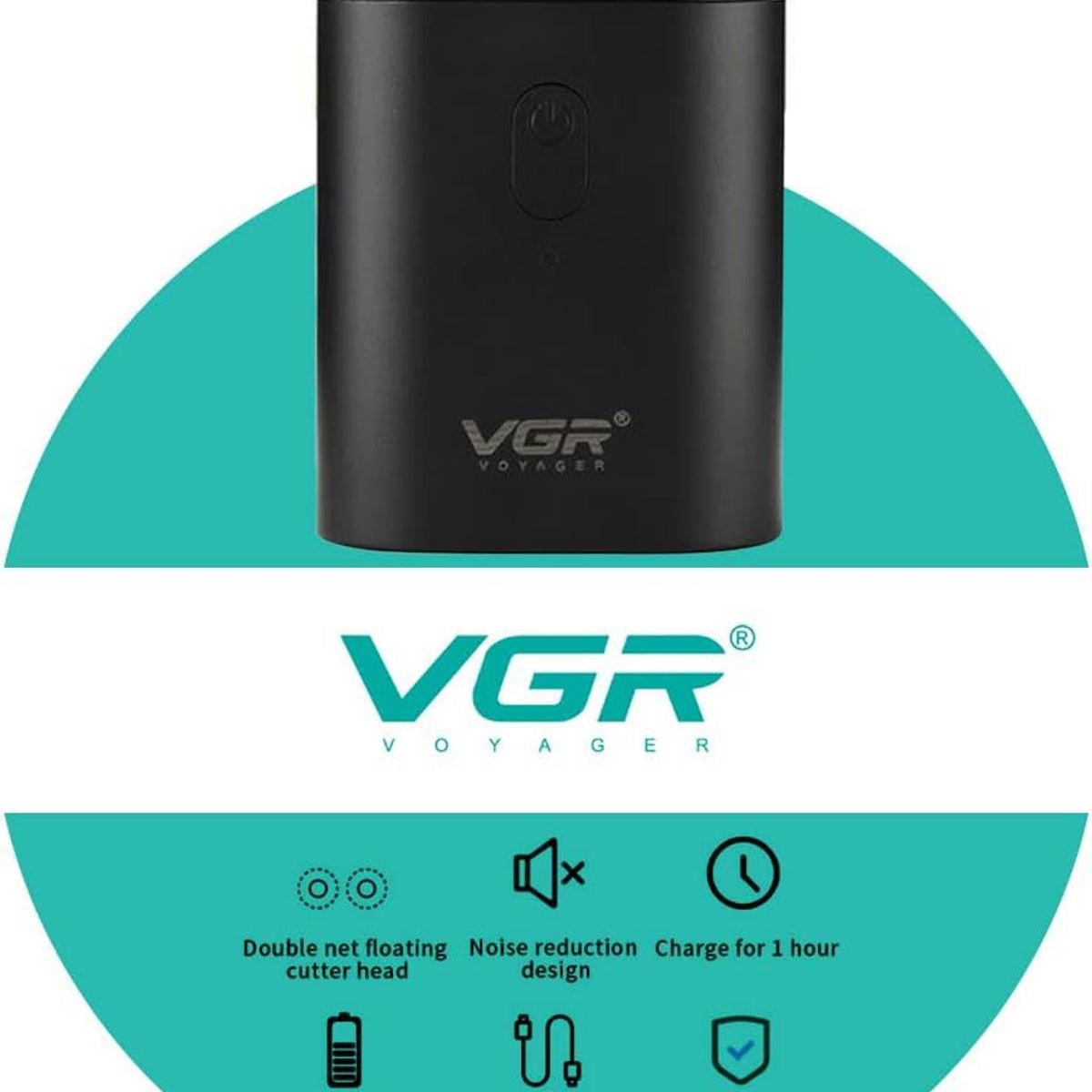 VGR - Maquina Afeitadora Electrica Inalambrica VGR V341