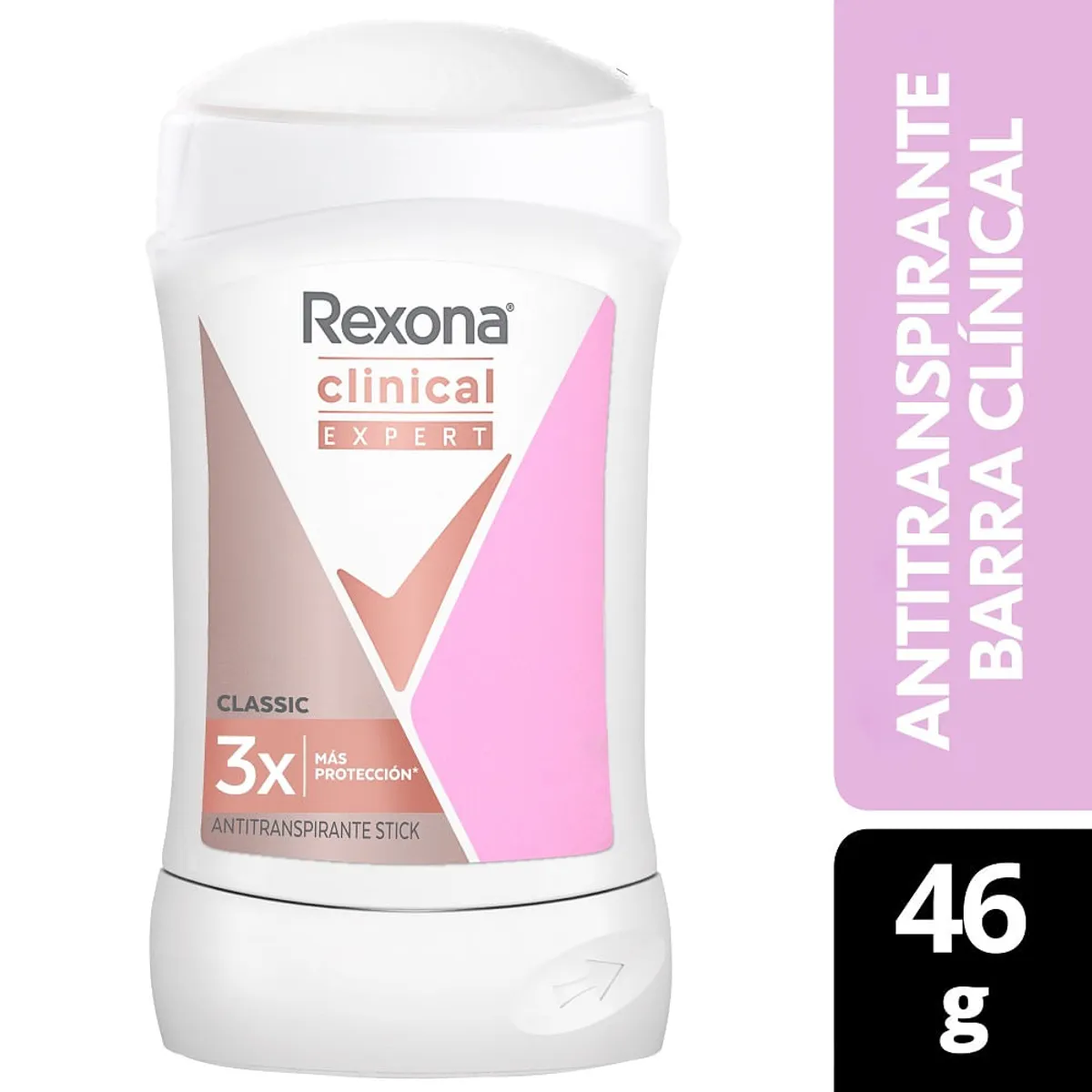 REXONA - Desodorante Rexona Clinical Expert Mujer Barra X 46g