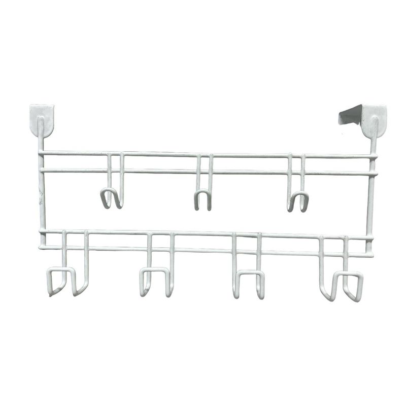 GENERICO - Gancho perchero colgar puerta closet metal chaqueta bolsos