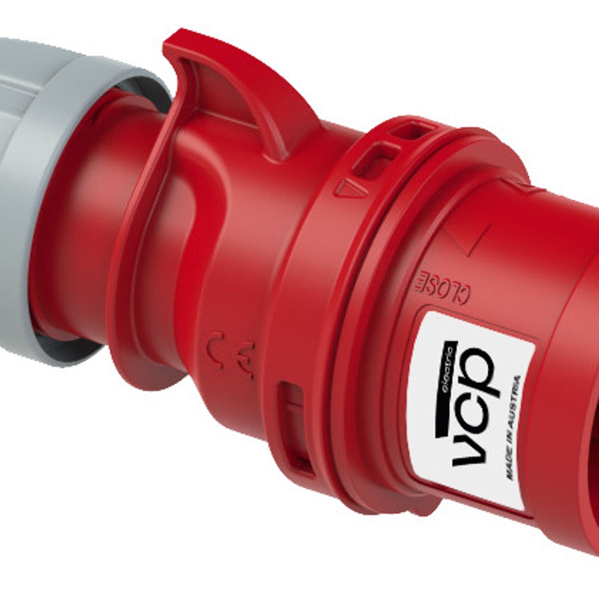 VCP - Clavija 440v Roja 3p+t 16amp Cla16/014, Tierra 6 H, Ip44