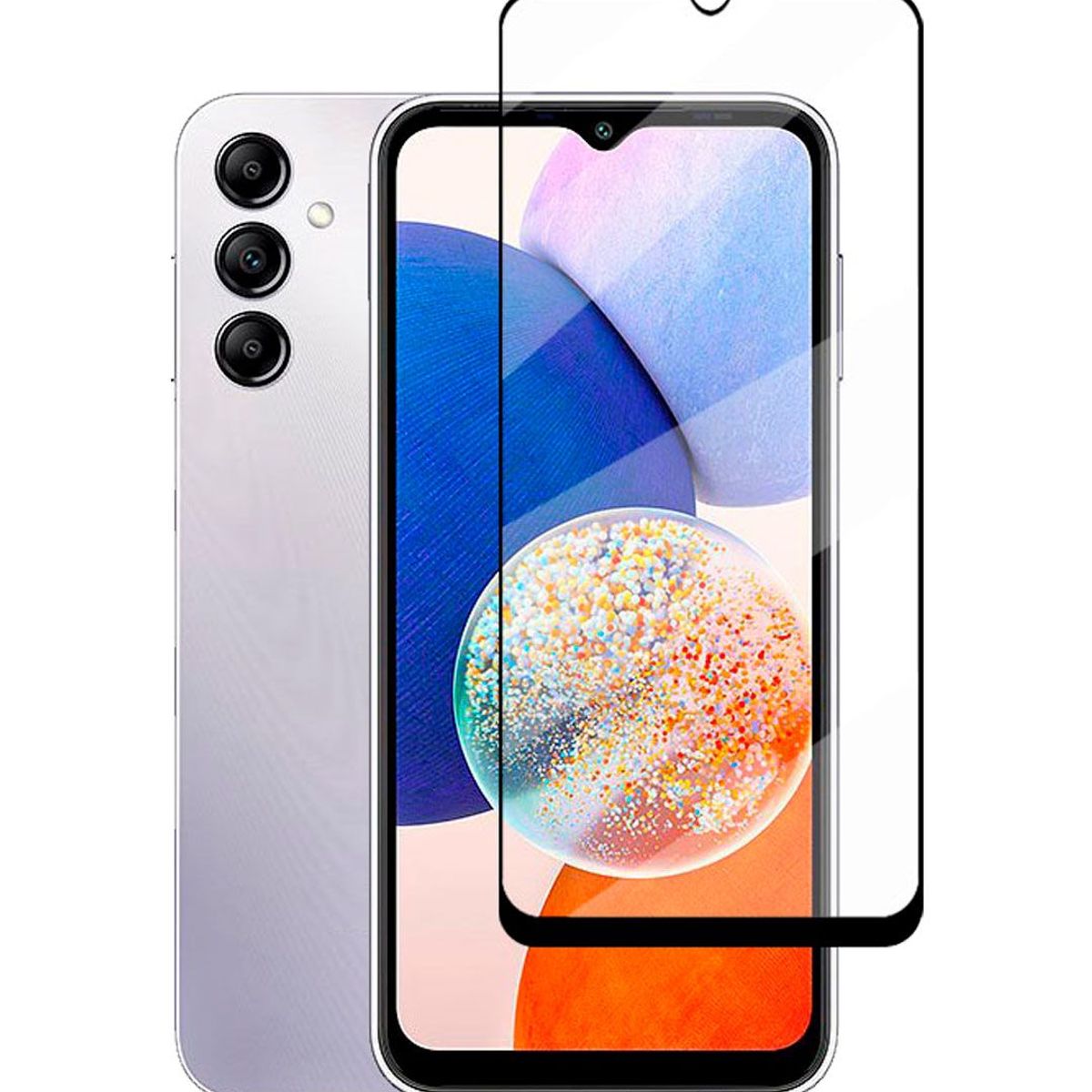 GENERICO - Protector Pantalla Vidrio Templado Compatible con Samsung A14 HD