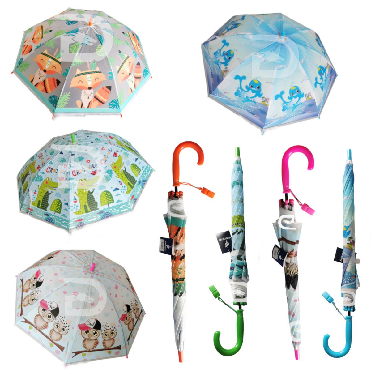 GENERICO - Sombrilla Infantil Tipo Bugz Kids  Pito Paraguas Niños