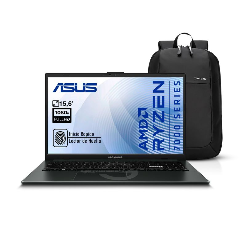 ASUS - Portatil ASUS 15,6? AMD R5-7520U  Ram 16GB 512GB SSD.