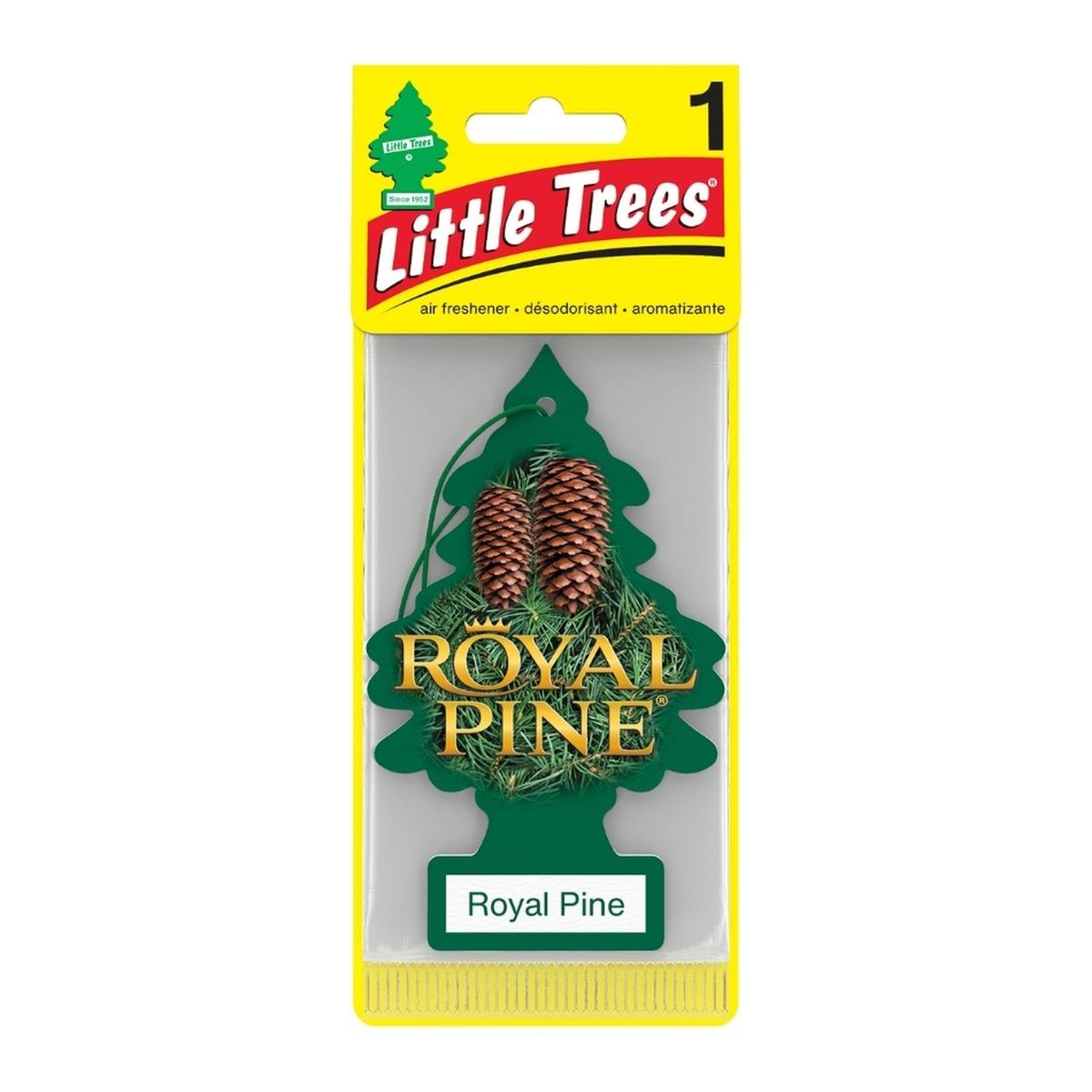 LITTLE TREES - Ambientador Little Trees Royal Pine x6Und