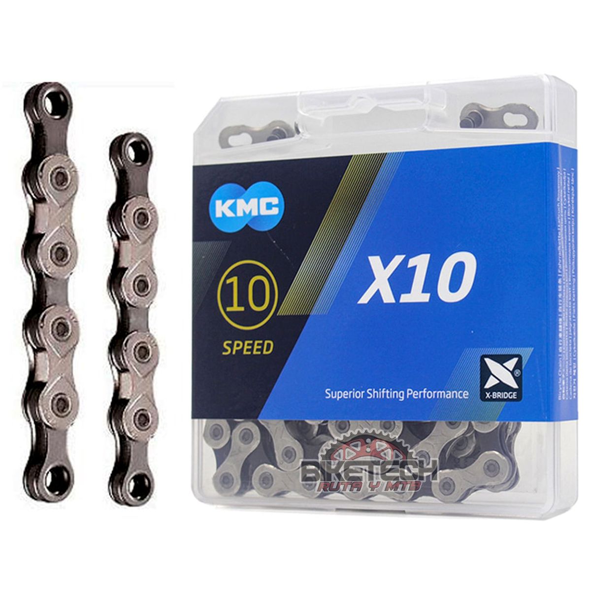 SHIMANO - Pacha 10 Velocidades Shimano Deore 11-42+ Cadena Kmc X10