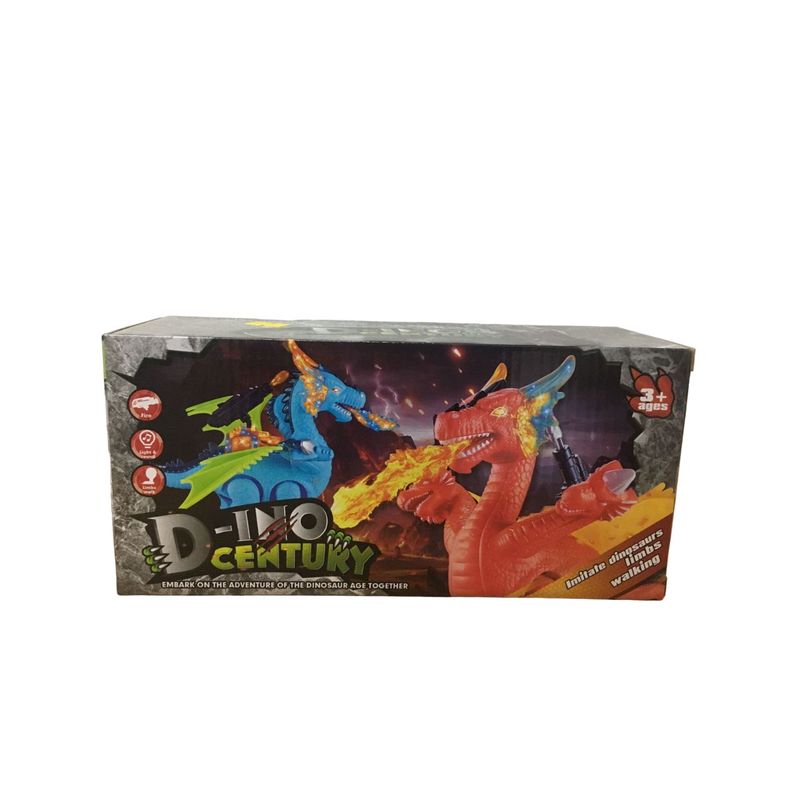 Dragón Cabezas Juguete Con Sonidos Movimientos Y Luces