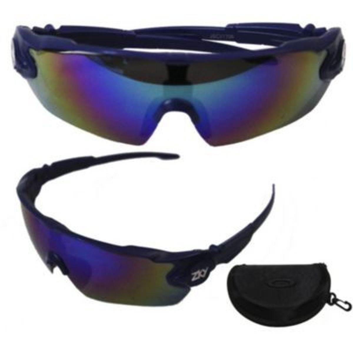 MULTIPLACE COLOMBIA - Gafas ciclismo con estuche con filtro basico de proteccion