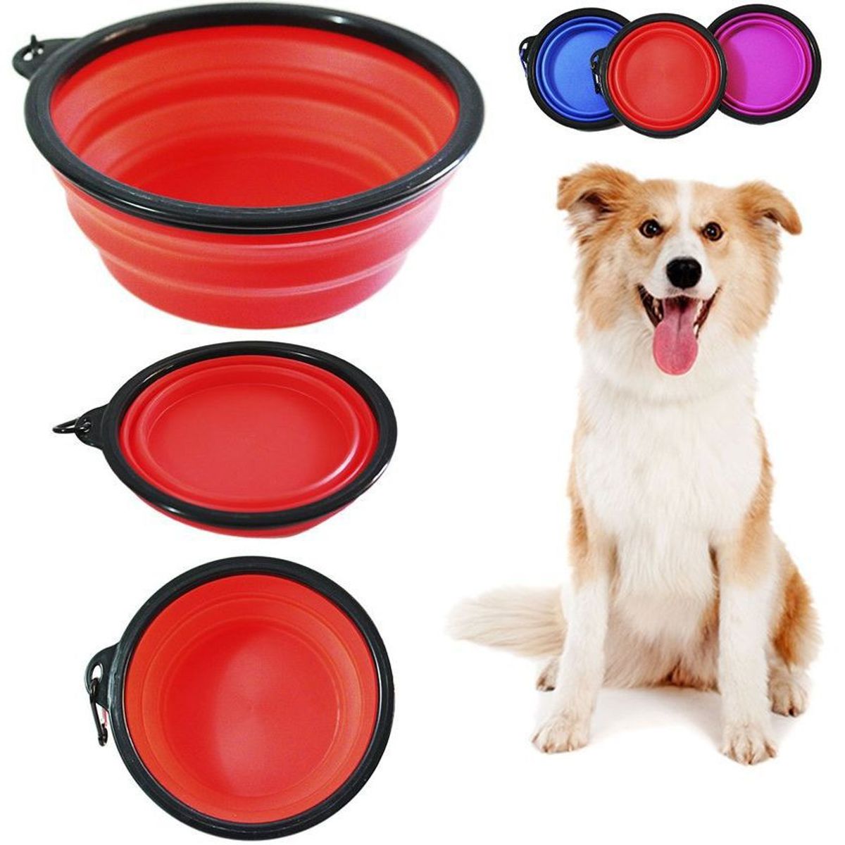 MULTIPLACE COLOMBIA - Comedero portátil para perros-