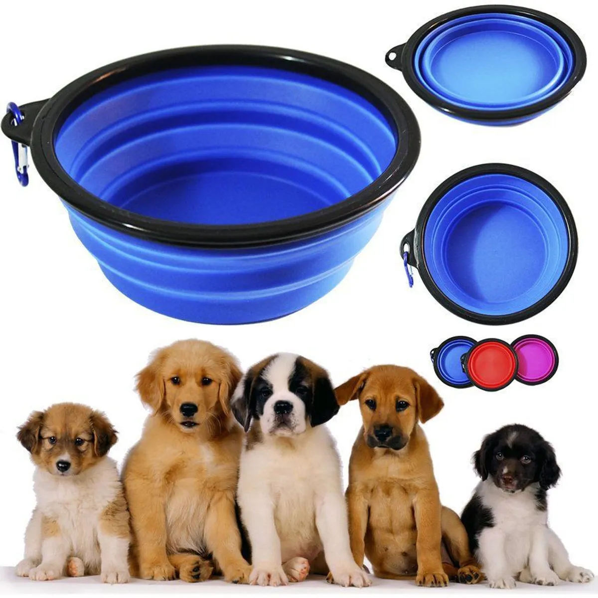 MULTIPLACE COLOMBIA - Comedero portátil para perros-