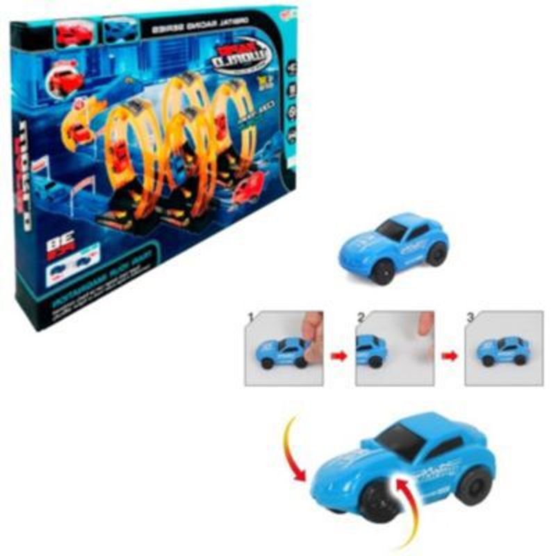 SPIN MASTER - Pista de carros pista gigante carros y accesorios importado