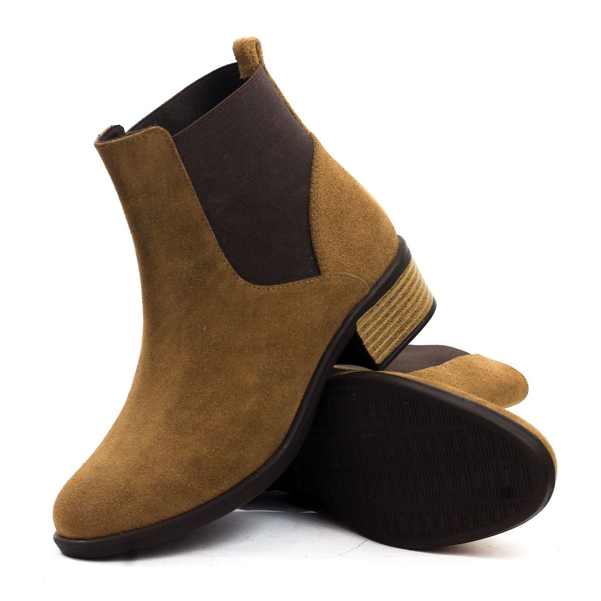 VILLABONR - Botín Cuero VillabonR VSH-5332 Café