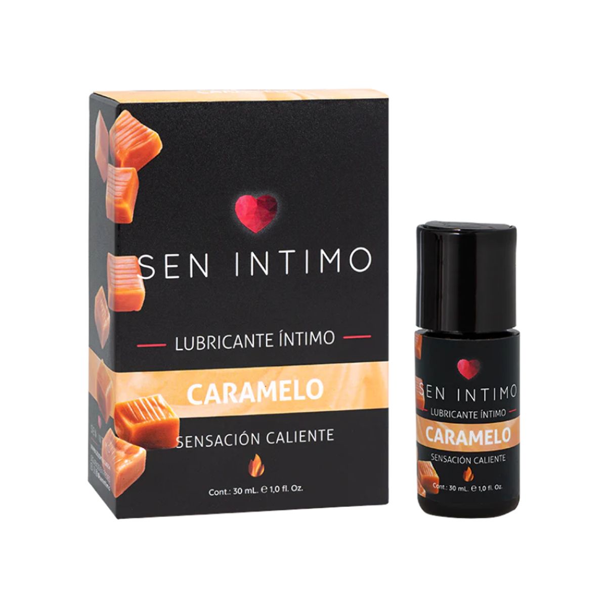 SEN INTIMO - Lubricante Caliente Caramelo 30 Ml Sen Intimo