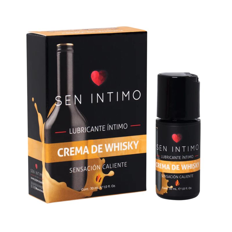 SEN INTIMO - Lubricante Caliente Crema de Whisky 30 Ml Sen Intimo