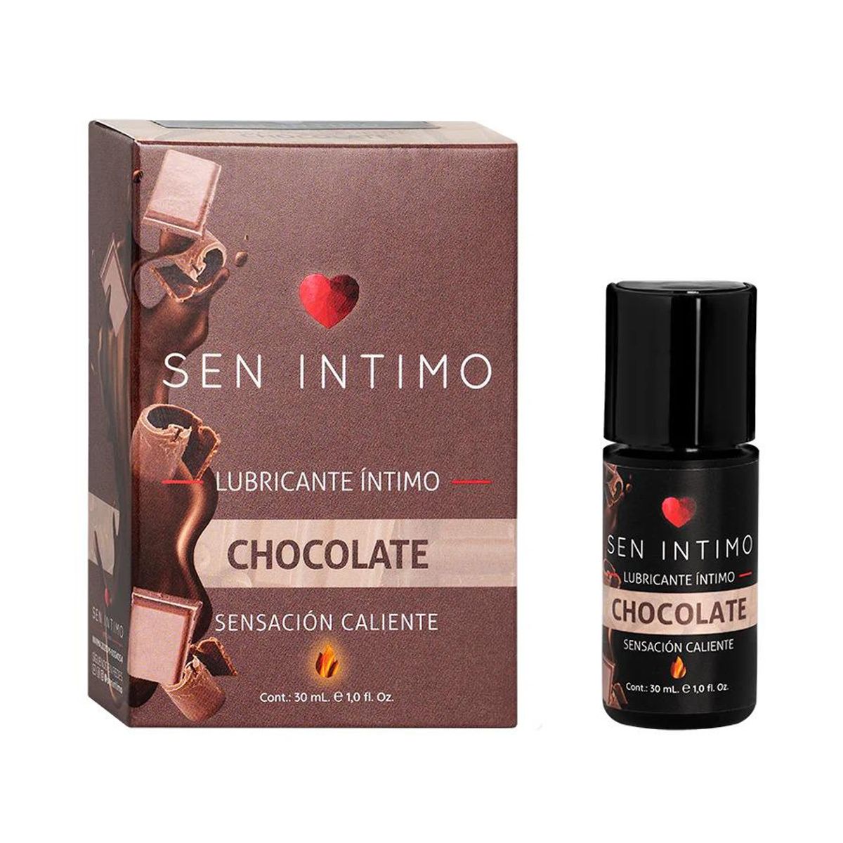 SEN INTIMO - Lubricante Caliente Chocolate 30 Ml Sen Intimo