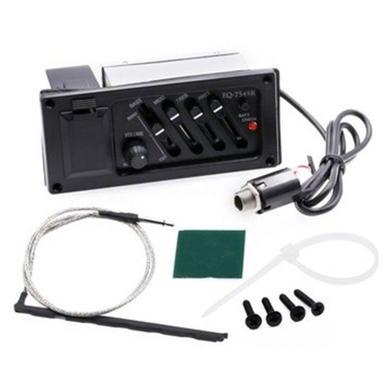 GENERICO - Ecualizador Cuatro Bandas Para Guitarra 7545R