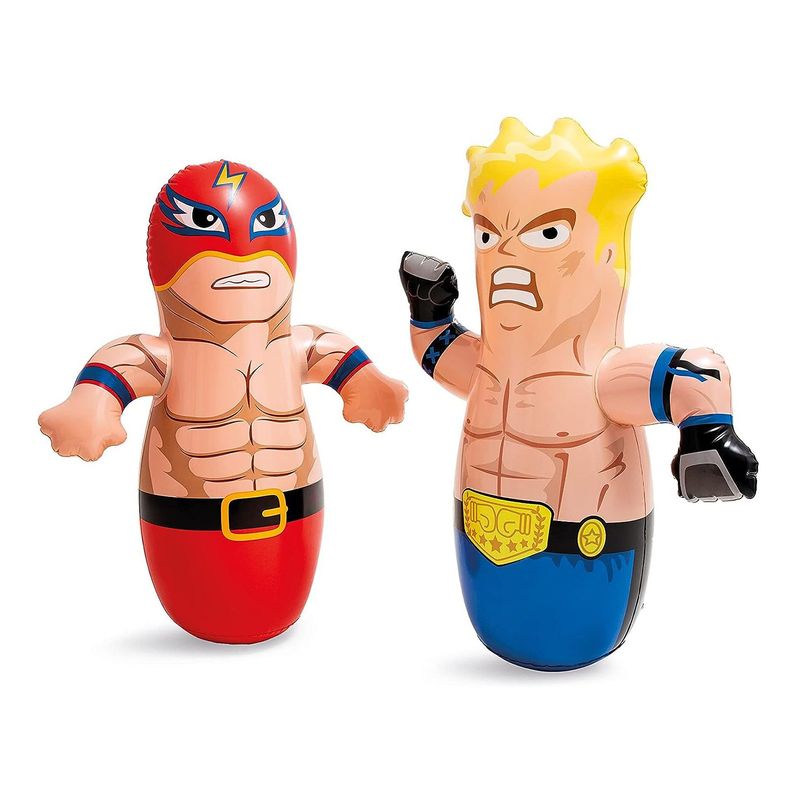 GENERICO - Muñeco boxeador Inflable Para Niños de Karate boxeo