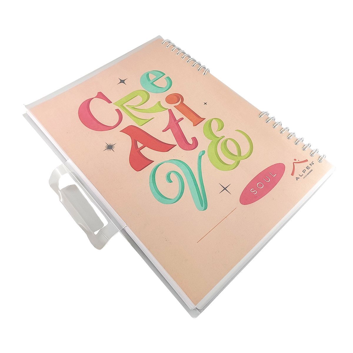 ALPEN - Bitácora De Arte Tamaño 1/8 Argollada En Opalina X 80 Hojas