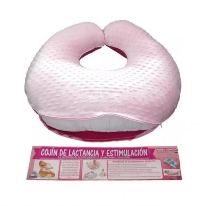 GENERICO - Cojin o almohada lactancia materna multiusos para bebe