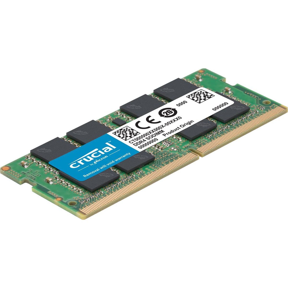 CRUCIAL - Memoria Ram Color Verde 8gb 1 Crucial Ct8g4sfra32a