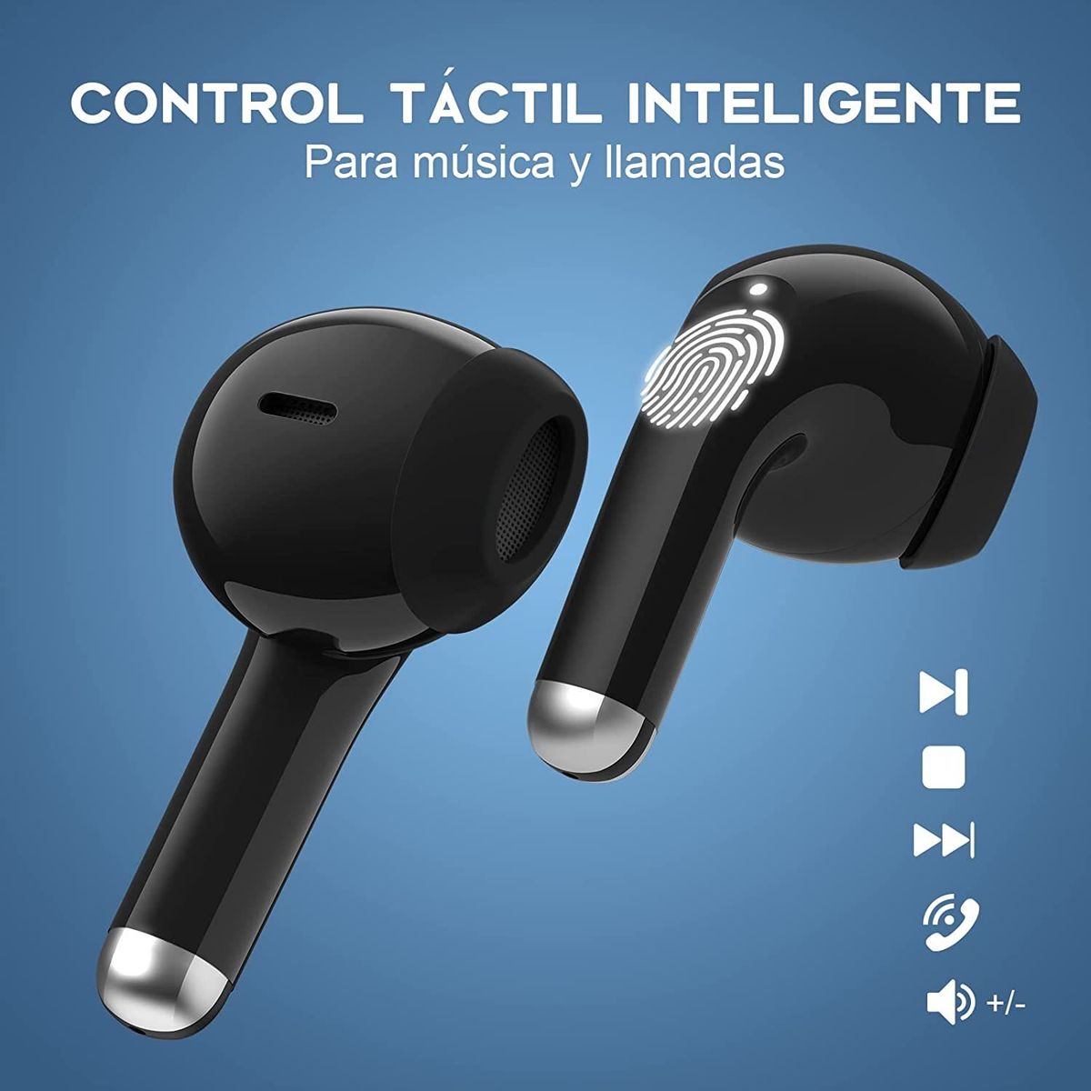 1HORA - Audífonos Inalámbricos AUT203 Auriculares Bluetooth Con Micrófono