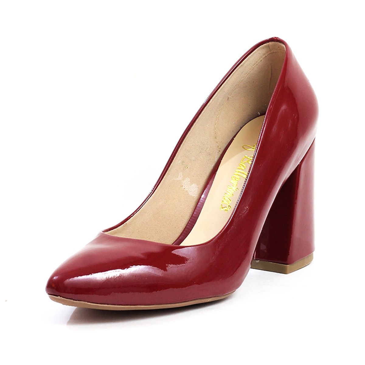 BALLERINA - Zapatos Tacón Alto Vinotinto Ballerinas 1522