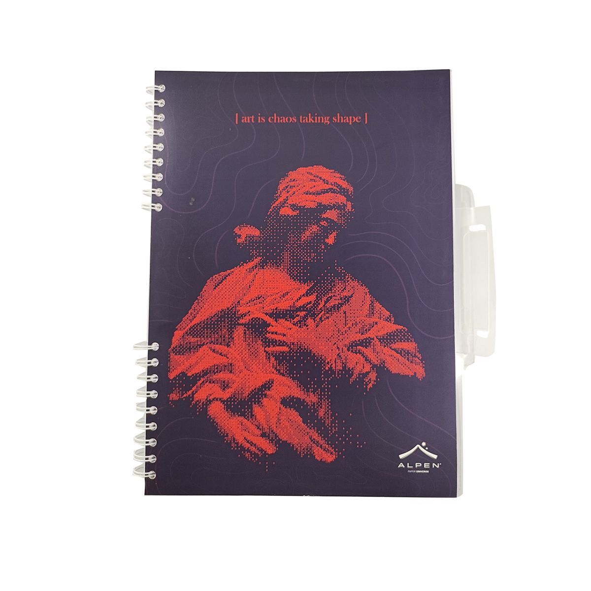 ALPEN - Bitácora Tamaño 1/8 Alpen Argollada, En Opalina X 80 Hojas