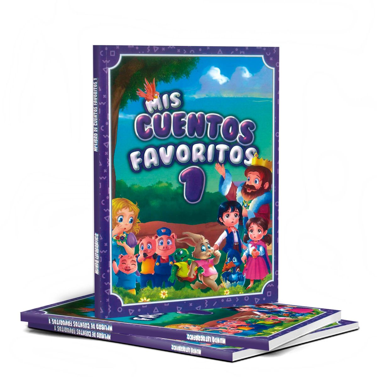 BOOKS - Combo Libros Mis Cuentos Favoritos Para Niños X 4 Tomos