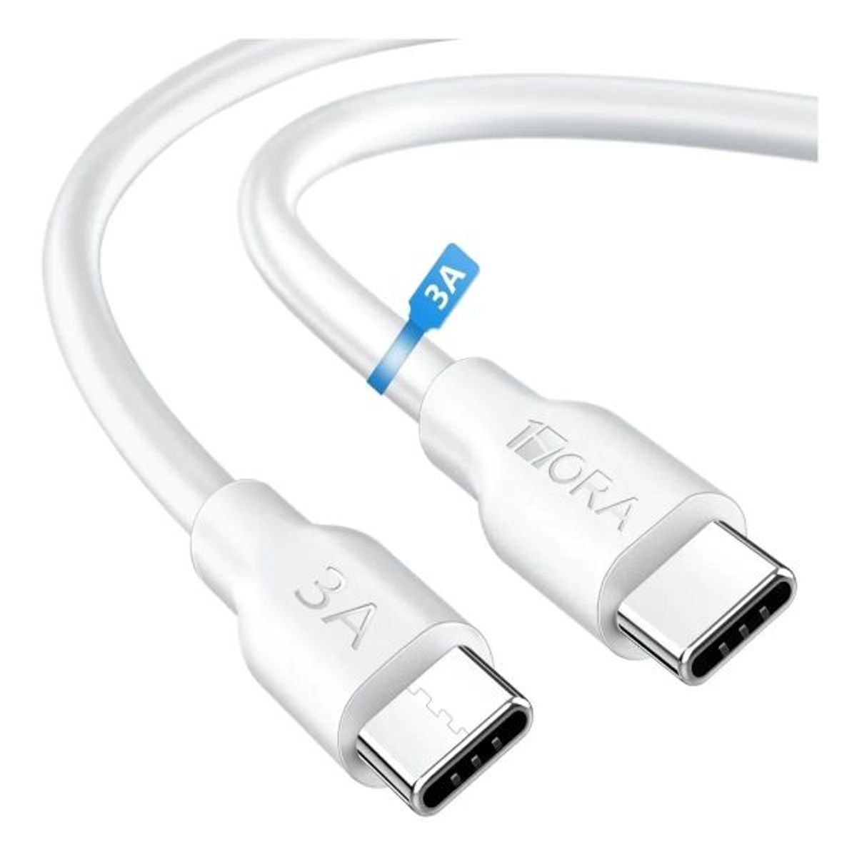 1HORA - Cable de Datos Carga Rápida TIPO C 1 Metro 3A CAB252