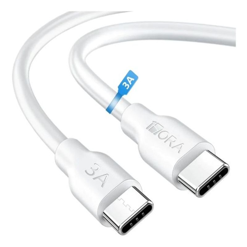 1HORA - Cable de Datos Carga Rápida TIPO C 1 Metro 3A CAB252