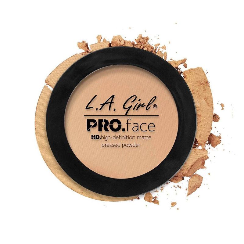 L A GIRL - Polvo Compacto LA Girl 605-Nude Beige