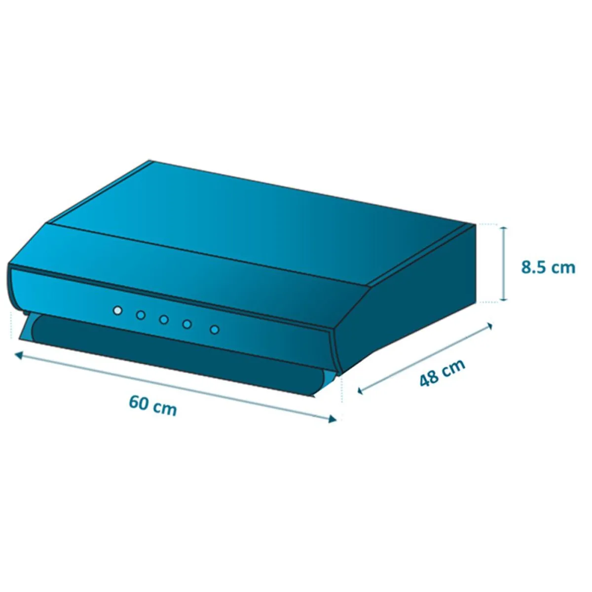 MABE - Campana de Pared Mabe 60cm Inoxidable CM6040XV0.