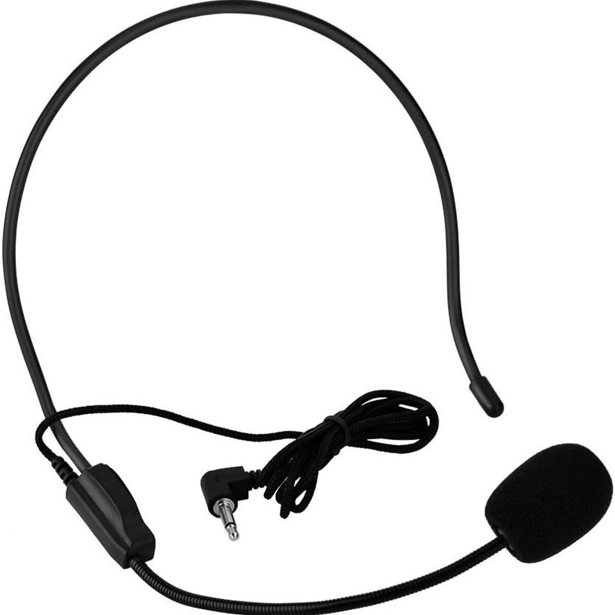 GENERICO - Micrófono Diadema Alámbrico Para Amplificador De Voz Portatil  Clases