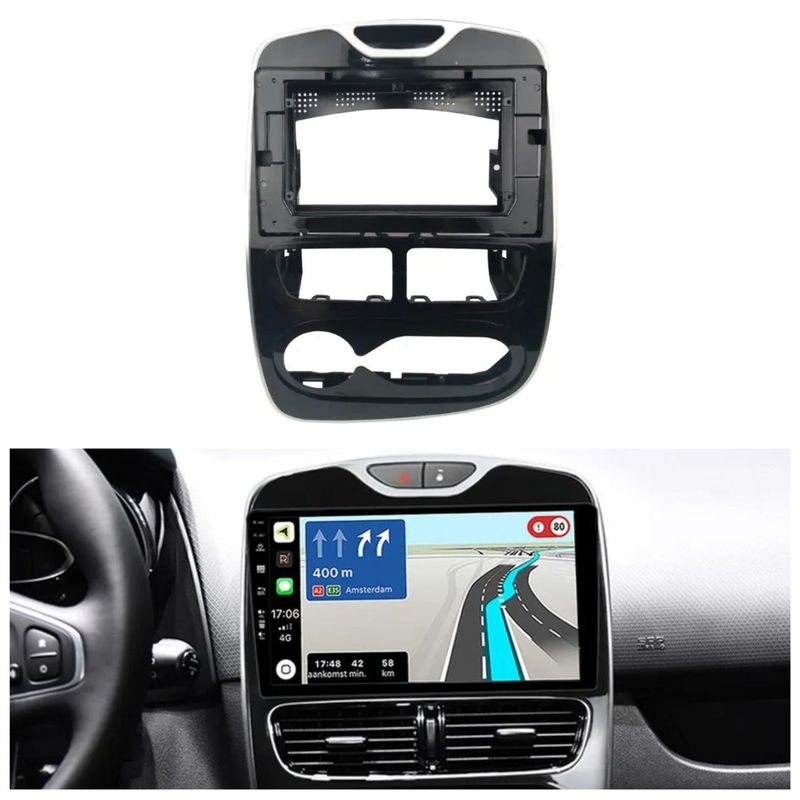 GENERICO - Consola Para Radio Renault Clio 12-16  Pacha y Cambus.