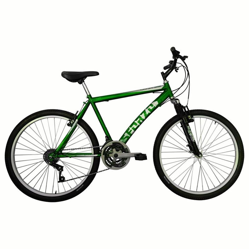 SFORZO - Bicicleta Rin 26 En Aluminio 18 Cambios Suspensión Verde-