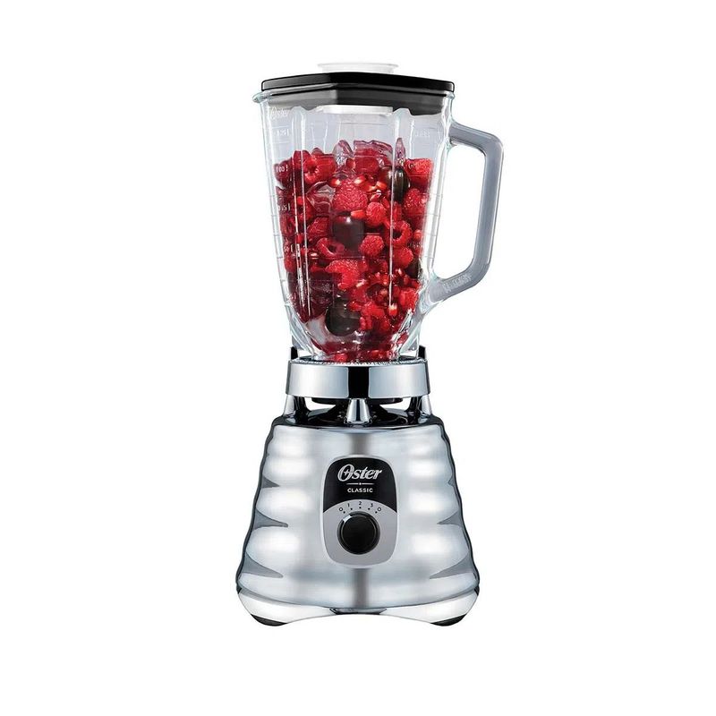 OSTER - Licuadora Oster BLST4655 1.25 L 700 W 3 Vel Vaso Vidrio Gris