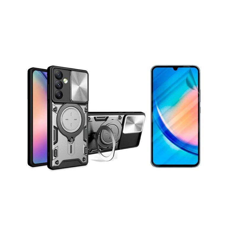GENERICO - Estuche Prot Camara Soporte Compatible con Samsung A54 5G GrisHidroge