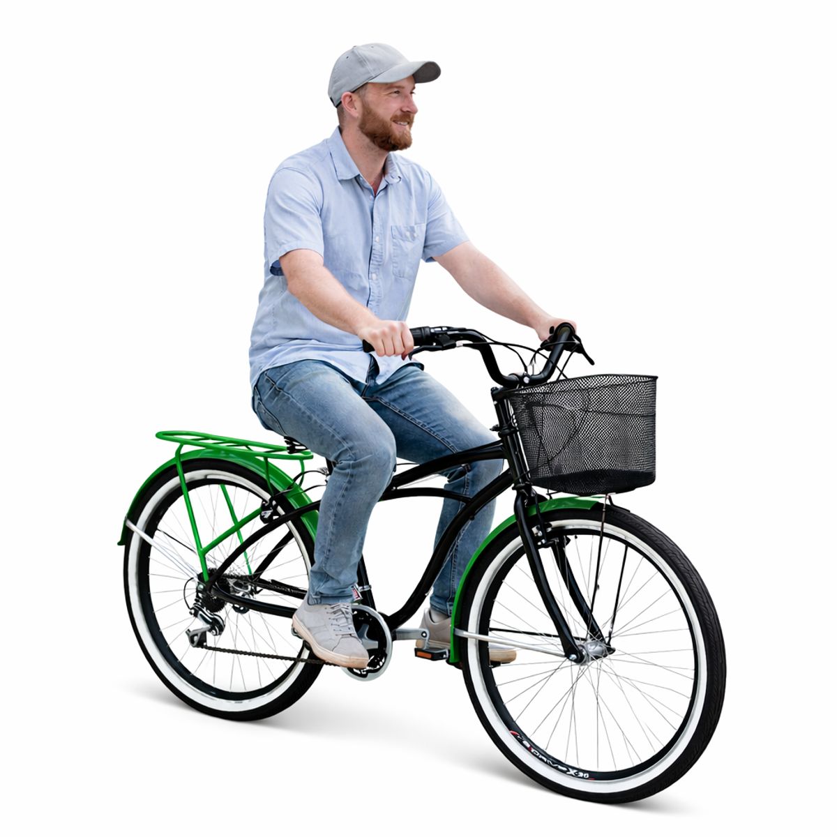 SFORZO - Bicicleta Playera Hombre Rin 26 18 Cambios