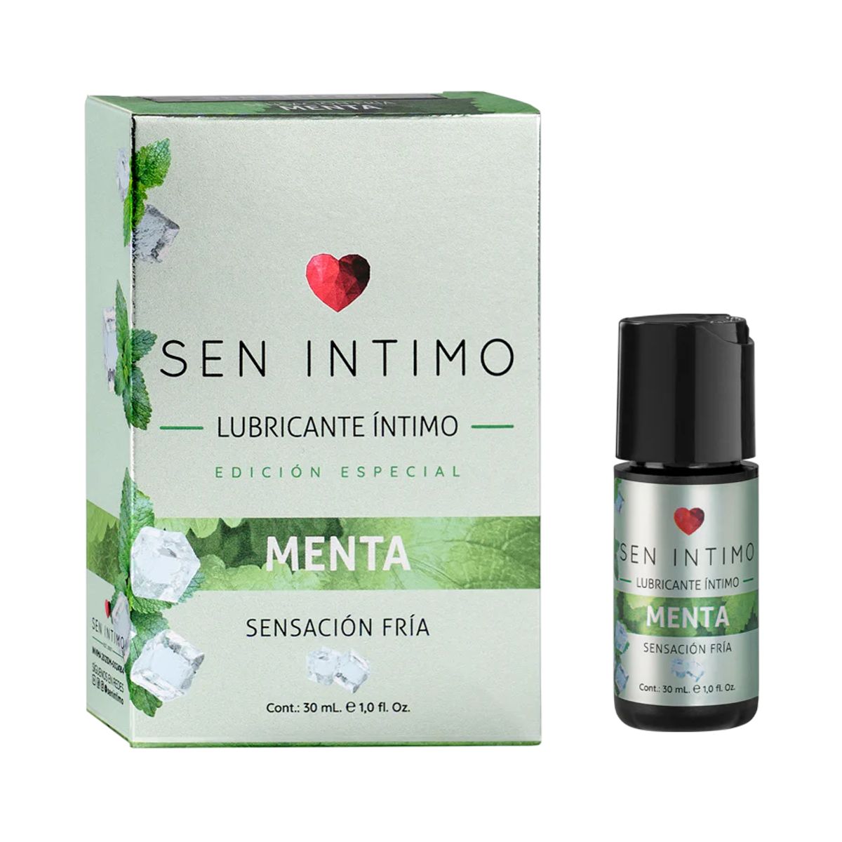SEN INTIMO - Lubricante Frio Menta 30 Ml Sen Intimo