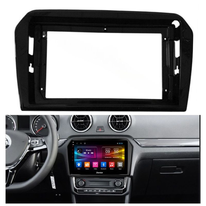 GENERICO - Consola Para Radio Volkswagen Jetta 2012 + Pacha y Cambus.