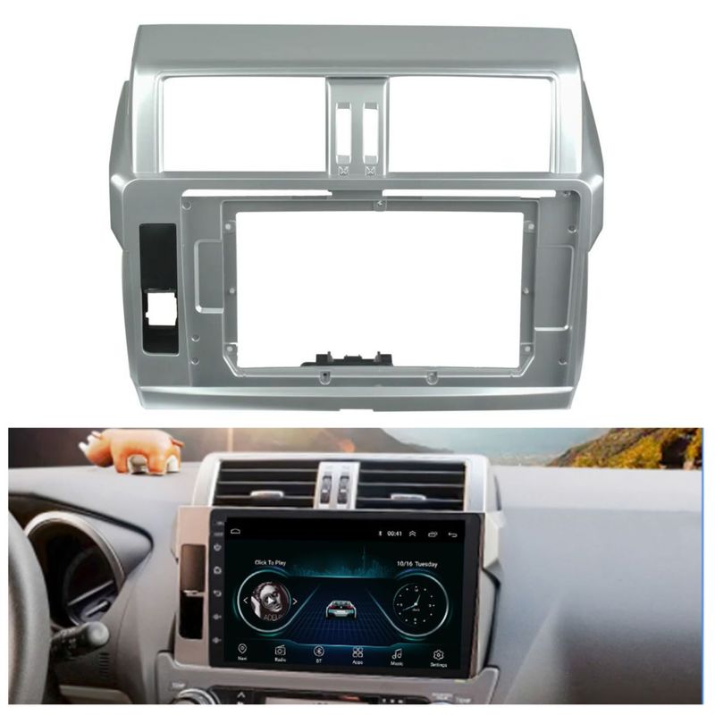 GENERICO - Consola Para Radio Toyota Prado 2014 + Pacha y Cambus.