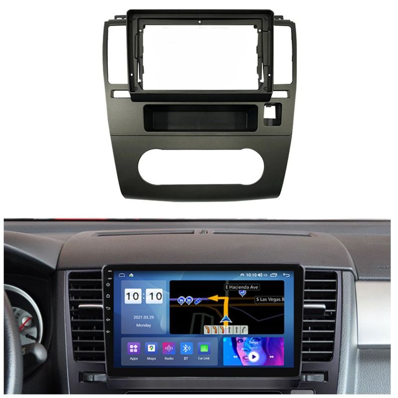 GENERICO - Consola Para Radio Nissan Tiida 05-10  Pacha.